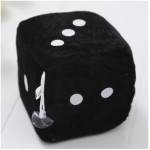 Dice Pendant Wholesale Custom Stuffed Dice 10cm Plush Toys Car Hanging Plush Fuzzy Soft Plush Dice Toys