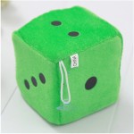 Dice Pendant Wholesale Custom Stuffed Dice 10cm Plush Toys Car Hanging Plush Fuzzy Soft Plush Dice Toys