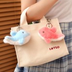 Custom Cute Plush Dolphin bracelet Pendant Keychain marine animal Plush Children Toys