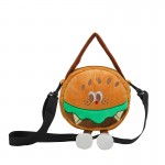 ins cute cartoon french fries hamburger bag girl hundred small satchel creative handheld crossbody coin purse