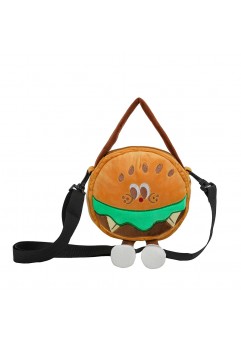 ins cute cartoon french fries hamburger bag girl hundred small satchel creative handheld crossbody coin purse