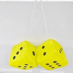 7cm Dice Plush Pendant Wholesale Custom Stuffed Dice Plush Toys Car Hanging Plush Fuzzy Soft Plush Dice Toys