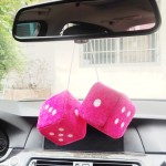 7cm Dice Plush Pendant Wholesale Custom Stuffed Dice Plush Toys Car Hanging Plush Fuzzy Soft Plush Dice Toys